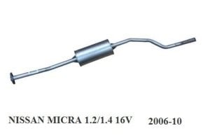 NİSSAN MİCRA  ORTA EGZOZ.  1.2 - 1.4 16V 2004>....