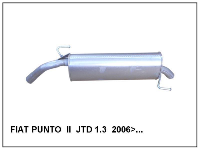 FİAT PUNTO ARKA EGZOZ 1.3 JTD  2006 >.....