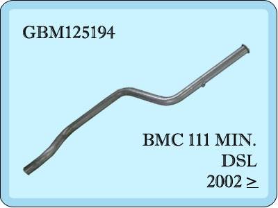 BMC Minibus M 3000. Outlet Pipe 2002 (111) YM
