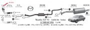 Mazda Egzoz Manifold Contası (323 - 626)