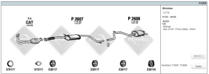 FORD MONDEO ÖN KATALİZÖR 1.8 TD  (1993 - 99)