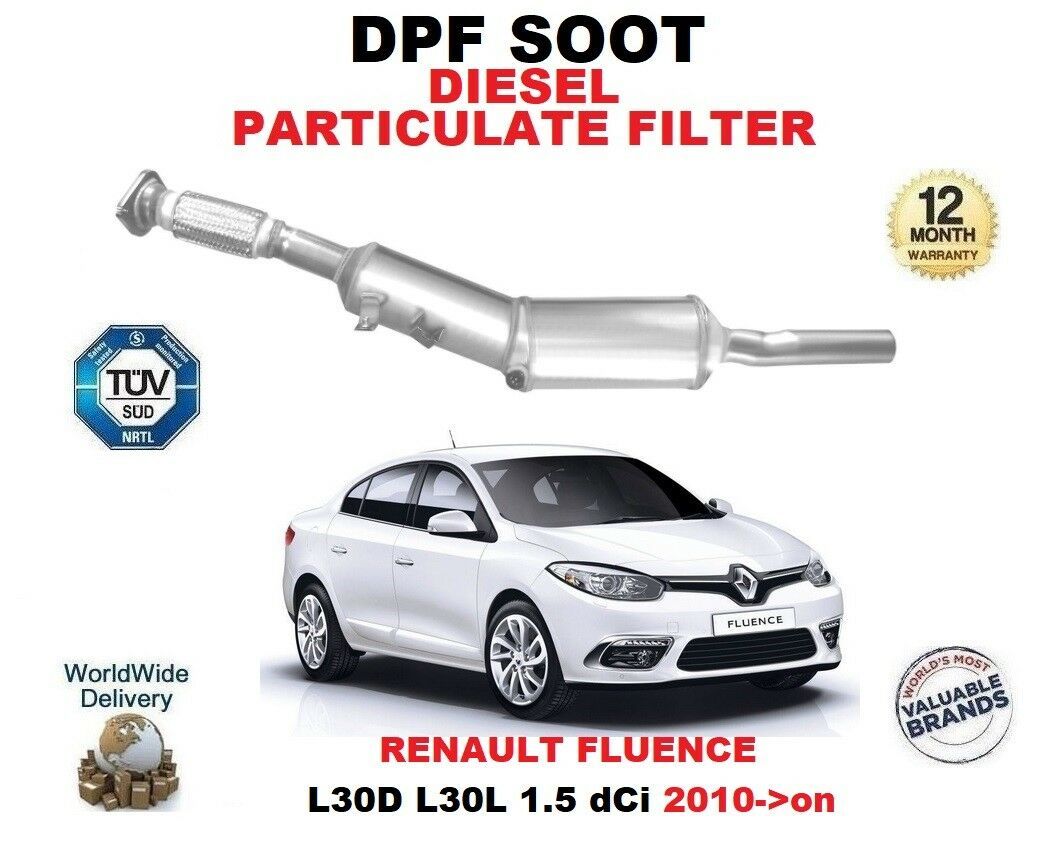 RENAULT FLUENCE  PARTİKÜL KATALİZÖR  EGZOZ 1.5 DCI