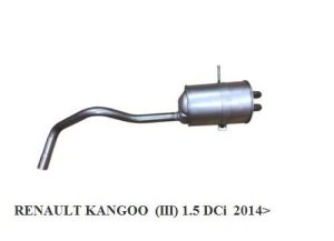 RENAULT KANGOO 1.5DCİ ARKA EGZOZ (2012 -18)