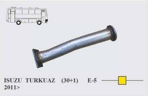 İSUZU TURKUAZ MİDİBUS  ARA BORU EGZOZ(31)  E-5 2011>...