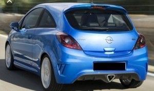 OPEL CORSA ÜÇGEN EGZOZ UCU