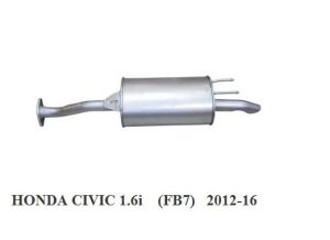 HONDA CİVİC  ARKA EGZOZ  1.4 , 1.6  (2011-16)