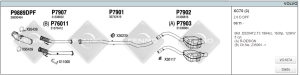 VOLVO ARKA EGZOZ . 1.6D - 2.0TDI (2007-11)