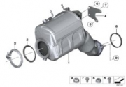 BMW  PARTİKÜL FİLTRESİ 5.50DX - 7.50 F10 - F11 DX