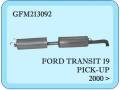 Ford Transit 19 T Arka-Orta Egzoz  Pick-up 2000>....