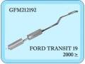 Ford Transit 19 T Çiftli Borulu Egzoz 2000>...