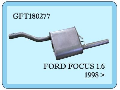 Ford Focus Arka Egzoz 1.6