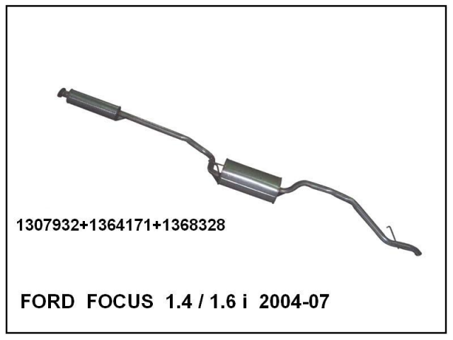 FORT FOCUS C MAX ÖN-ORTA EGZOZ 1.4 / 1.6İ (2004-09)