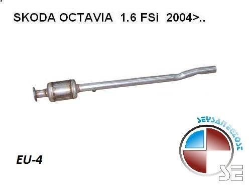 SKODA OCTAVIA CATALYTIC CONVERTER 1.6 FSI 1Z3 /1Z5 2004>..