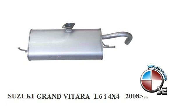 SUZUKİ GRAND VİTARA ARKA  EGZOZ 1.6İ  (2005 - 15)