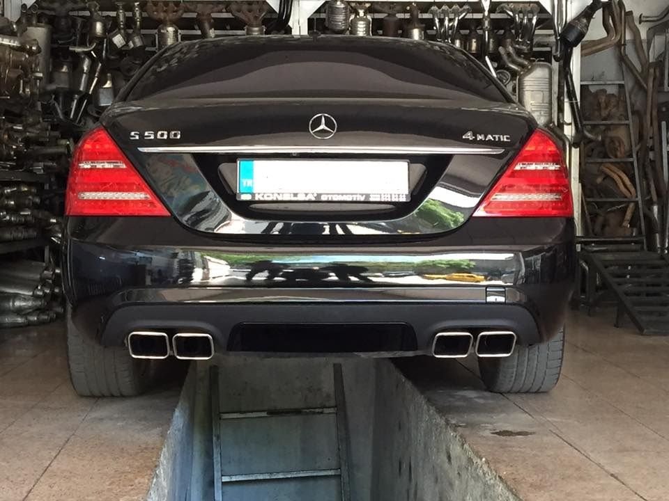 Mercedes S Class Egzoz  Ucu W220-S280-S320-S430- S500 ( Sağ ve Sol)