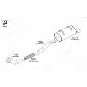 FORD CARGO EGZOZ SPİRALİ 2527 - 2530 - 3430