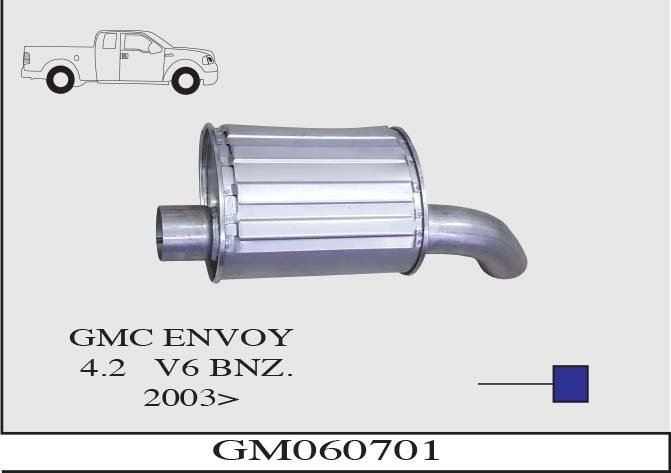GMC ENVOY ARKA EGZOZ  4.2 V6 BNZ (2002 - 05)