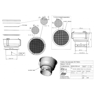 EGZOZ KIVILCIM ÖNLEYİCİ ALEV KESİCİ 106mm Çap