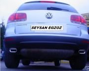 VW TOUAREG JİP SAĞ VE SOLDAN ÇIKIŞLI EGZOZ UCU OVAL