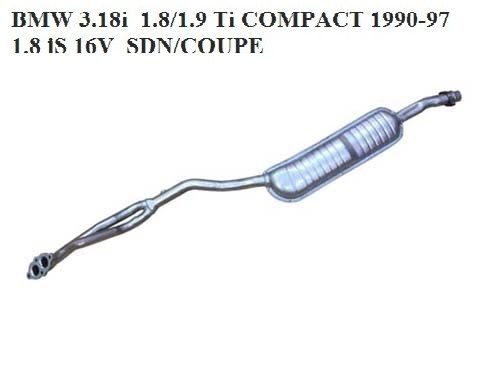 BMW E36 ÖN BORU EGZOZ. (1990 - 99)