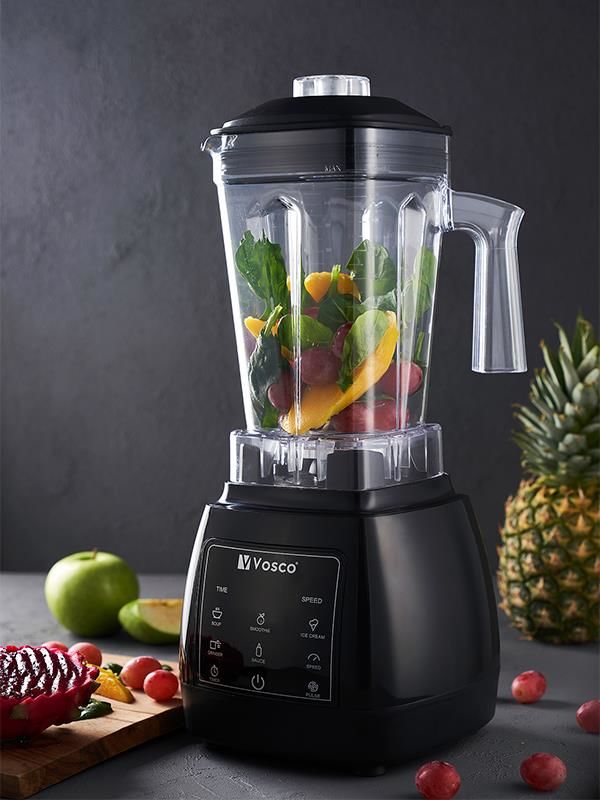 VOSCO HOME PRO BLENDER 1600W 2L SİYAH VHS-200ES