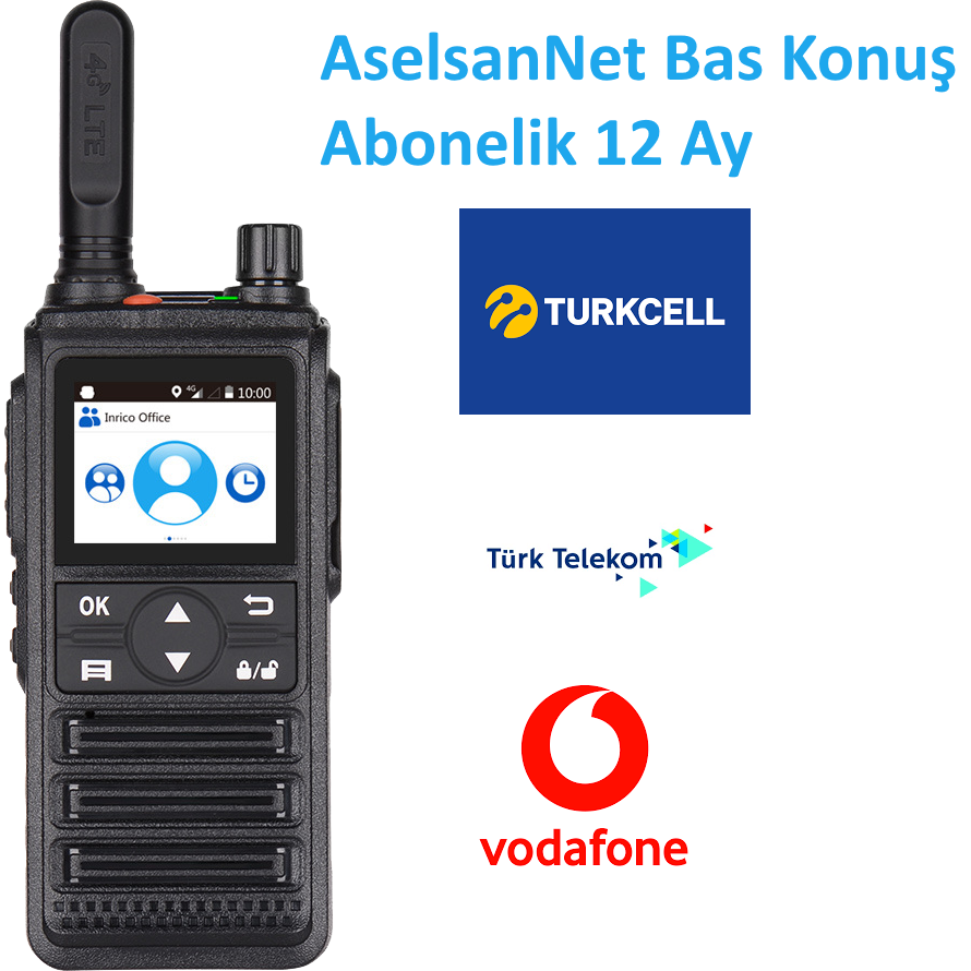 AselsanNet Bas Konuş Abonelik Paketi 1 Yıllık