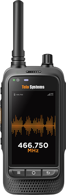 Teleosystems TE580PD DMR + Bas-Konuş özellikli Akıllı El Terminali
