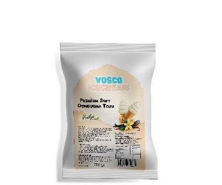 Vosco Vanilyalı Soft Dondurma Tozu DND-TZV (750g)