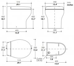 Tecma Silence Plus 2G Sessiz tekne Tuvaleti 24V