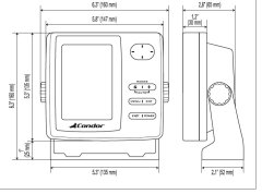 Condor Sonar 345C-DF Renkli Balık Bulucu