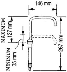 Tekne Karavan için Tekli musluk  FT1160