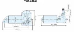 TMC silecek motoru 12V