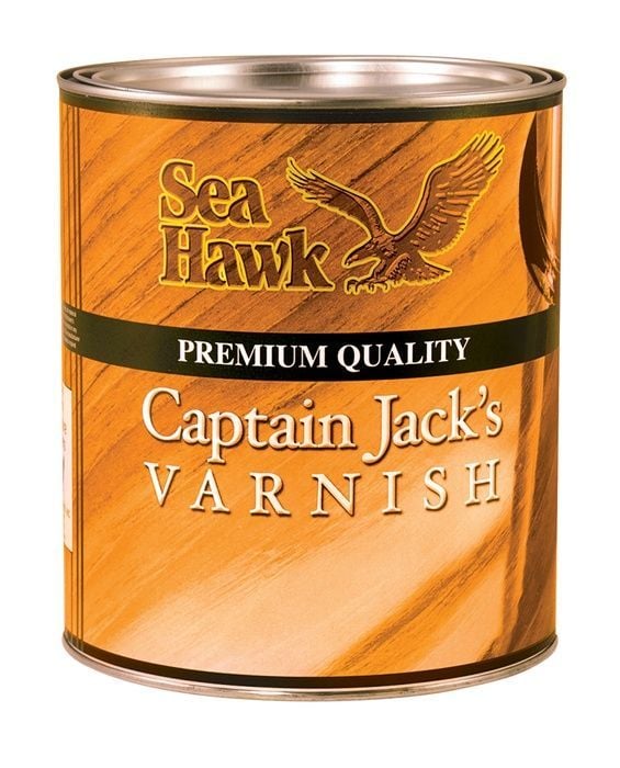 SeaHawk Captain Jack's parlak yat verniği