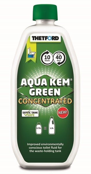 Thetford AQUA KEM GREEN Portatif tuvalet Parçalayıcı sıvı KONSANTRE