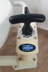 JABSCO Manuel Tekne Karavan Tuvaleti Büyük Çanak