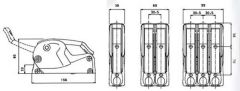 spinlock XTS0814/1, Tekli Halat Tutucu-Kıstırmaç