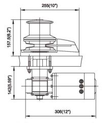 Bada C1512C Tamburlu Irgat 12V 1500W