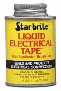 Starbrite Sıvı elektrik bandı Siyah