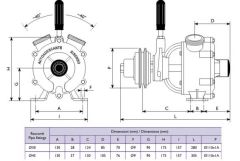 Motor Tahrikli Kayışlı Bronz su pompası