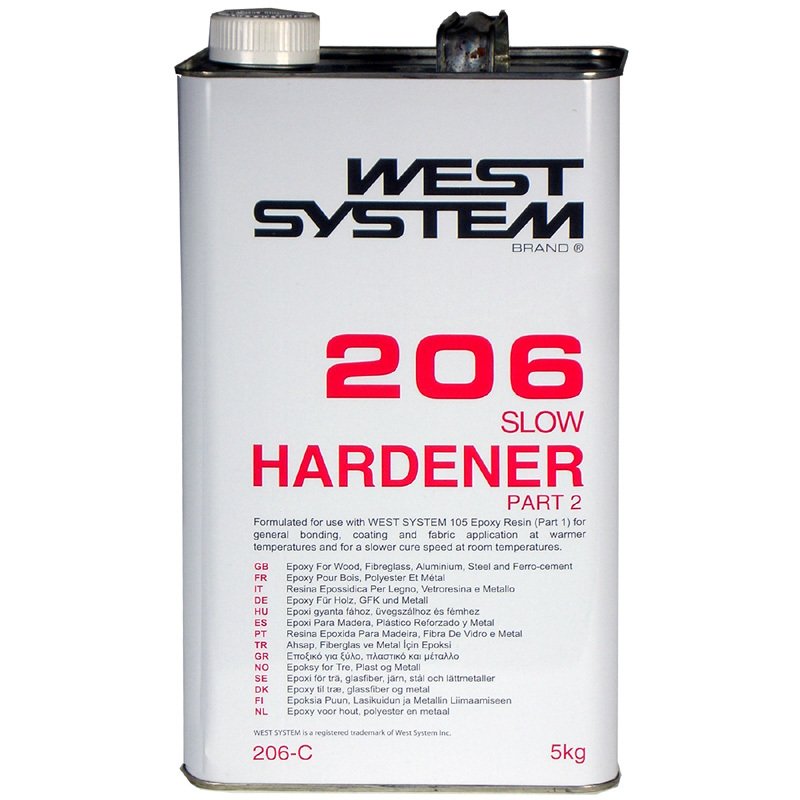 West System 206C Epoksi sertleştirici YAVAŞ 5kg