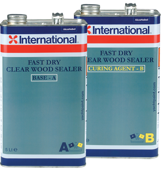 international Clear Wood Sealer Fast Dry DOLGU verniği 10 lt
