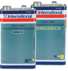 international Clear Wood Sealer Fast Dry DOLGU verniği 10 lt