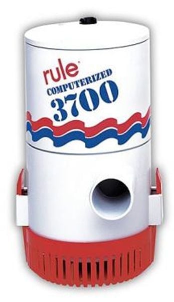 RULE 55S Otomatik sintine pompası, 12V, 3700GPH 14005 litre/saat
