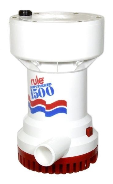 RULE 51S Otomatik sintine pompası, 12V, 1500GPH 5678 litre/saat