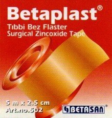 Betasan Betaplast Tıbbi Bez Flaster 5Mx2,50cm