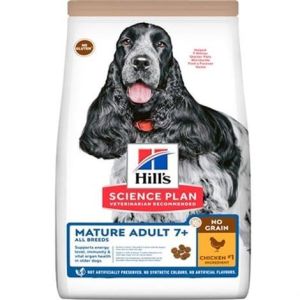 Hills Tahılsız Tavuklu Yaşlı Köpek Maması 12 Kg