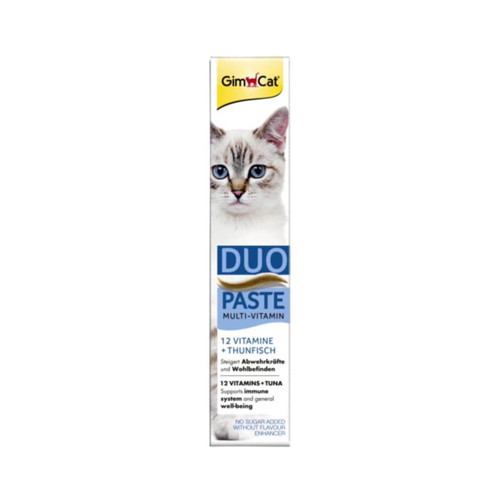 Gimcat Duo Paste Tuna Balıklı Multivitamin Kedi Macunu 50 G