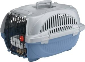 Ferplast Deluxe 10 Minderli Kedi Köpek Taşıma Çantası Mavi