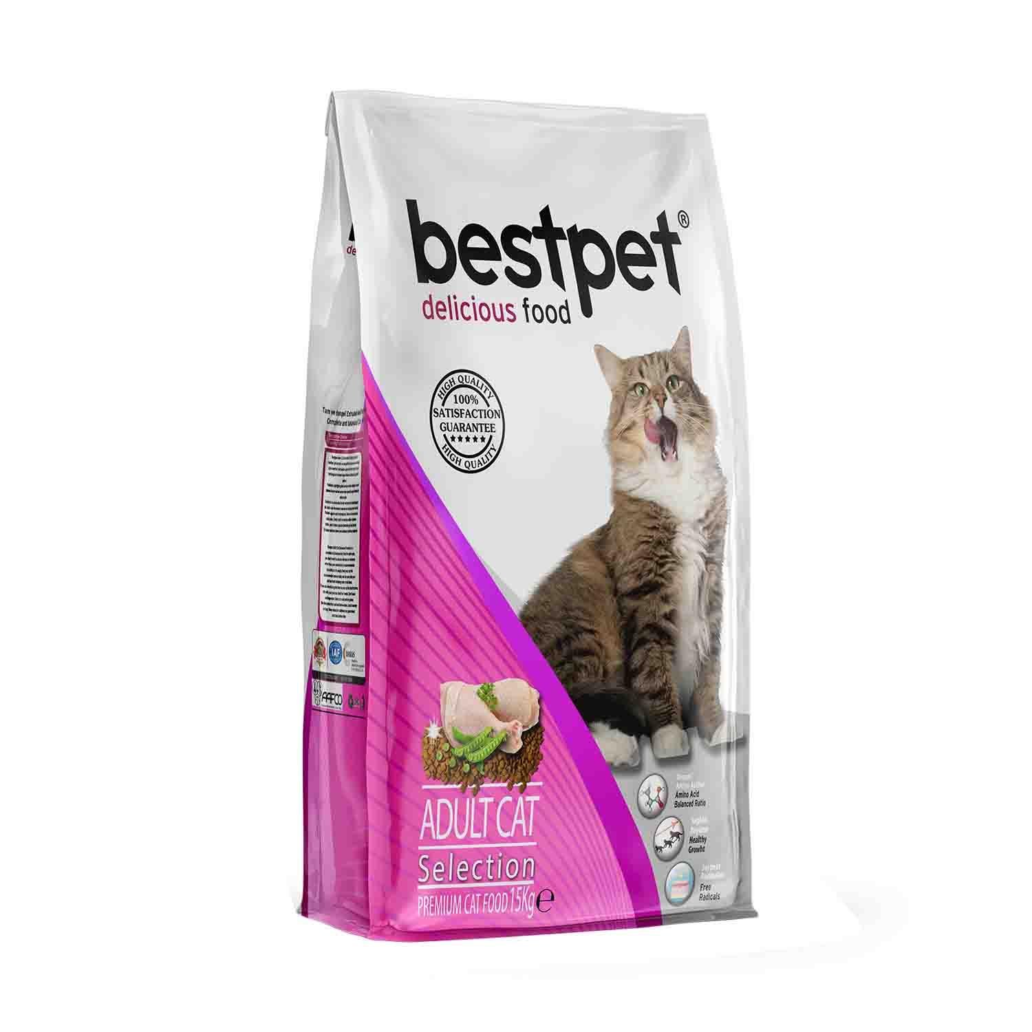 Bestpet Selection Tavuklu Yetişkin Kedi Maması 15kg
