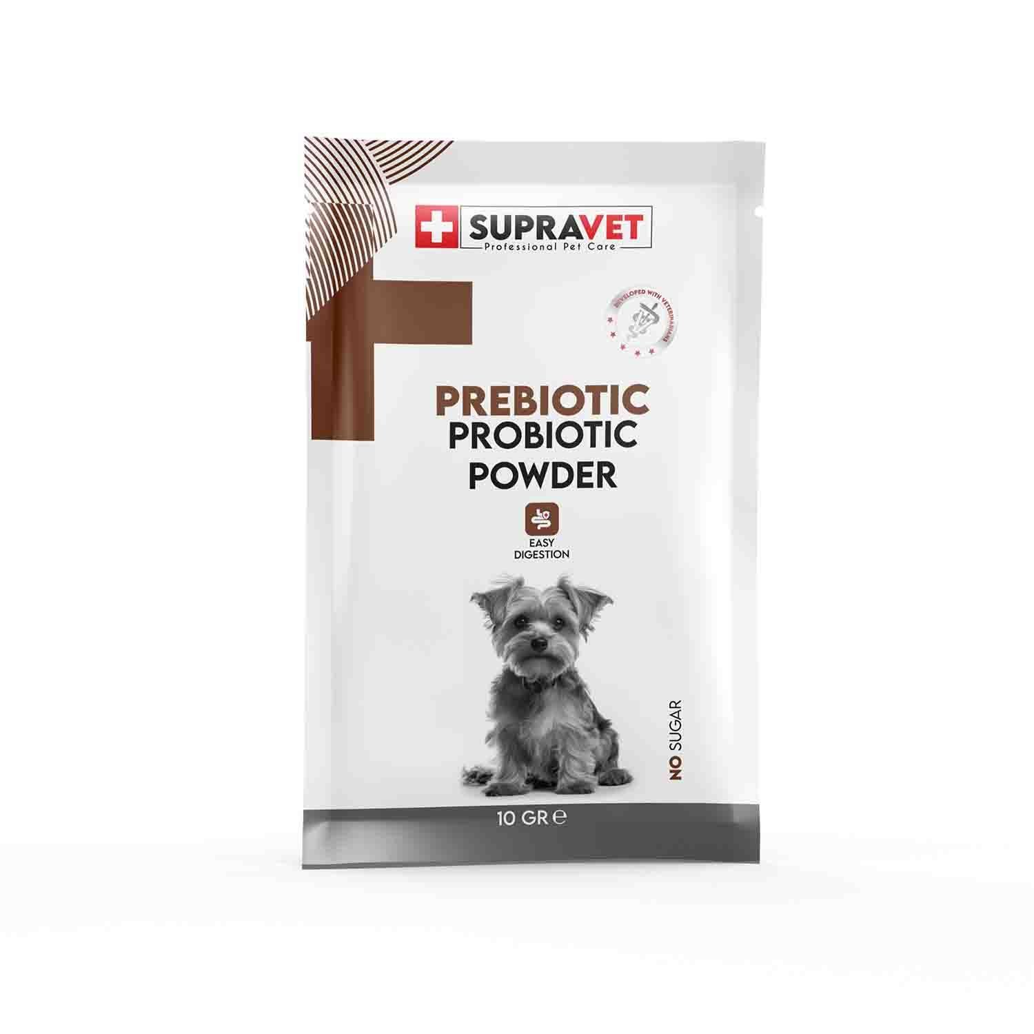 Supravet Köpek Bağışıklık Güçlendirici Toz Probiyotik + Prebiyotik Takviyesi 1,5gr - 1 Adet